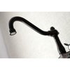 Kingston Brass KS3245BEX 8" Center Wall Mount Bathroom Faucet, Oil Rubbed Bronze KS3245BEX